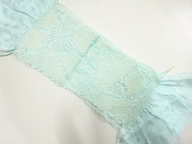 正絹　絞り　帯揚げ